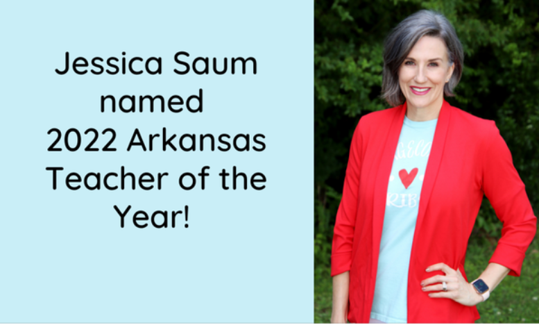 Jessica Saum named 2022 AR Teacher of the Year